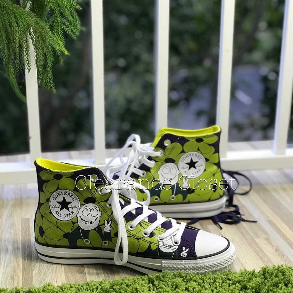 Conv&Dinosaur Jr. CT PRO Hi Eggplant/Yell M AUTHEN - Picture 4 of 8